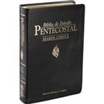 Ficha técnica e caractérísticas do produto Bíblia de Estudo Pentecostal com Harpa Crista Média Luxo