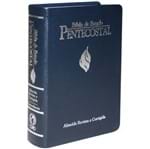 Ficha técnica e caractérísticas do produto Bíblia de Estudo Pentecostal Grande Azul