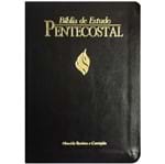 Ficha técnica e caractérísticas do produto Bíblia de estudo pentecostal grande preta