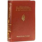 Ficha técnica e caractérísticas do produto Bíblia de Estudo Pentecostal Luxo Média Vinho