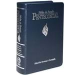 Ficha técnica e caractérísticas do produto Bíblia de Estudo Pentecostal Média Azul