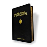 Ficha técnica e caractérísticas do produto Bíblia de Estudo Pentecostal Média - Luxo, Preta