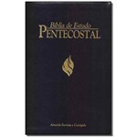 Ficha técnica e caractérísticas do produto Biblia de Estudo Pentecostal - Media - Lx -(preta)
