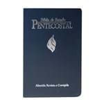 Ficha técnica e caractérísticas do produto Biblia de Estudo Pentecostal Peq Harpa (Azul)