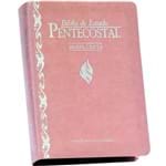Ficha técnica e caractérísticas do produto Bíblia de Estudo Pentecostal Peq Harpa (Rosa)