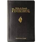 Bíblia de Estudo Pentecostal Pequena Luxo Preta