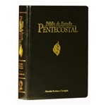 Ficha técnica e caractérísticas do produto Biblia de Estudo Pentecostal Preta - Grande - Luxo - Cpad