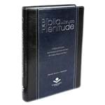 Ficha técnica e caractérísticas do produto Bíblia de Estudo Plenitude Ra - Luxo Preta e Azul Nobre com Índice
