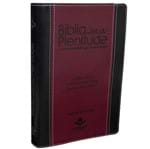 Ficha técnica e caractérísticas do produto Bíblia de Estudo Plenitude RC Preto e Vinho