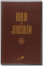 Ficha técnica e caractérísticas do produto Biblia de Jerusalem - Media Capa Cristal - Paulus