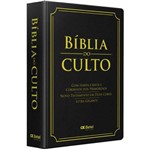 Ficha técnica e caractérísticas do produto Bíblia do Culto com Harpa Cristã - Letra Gigante - Preta