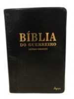 Ficha técnica e caractérísticas do produto Biblia do Guerreiro Letras Grandes - Preta - Agape - 953193