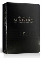 Ficha técnica e caractérísticas do produto Bíblia do Ministro PU Preto - Editora Vida
