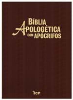 Ficha técnica e caractérísticas do produto Biblia Estudo Apologetica C/apocrifos Lm Rc 17X24 Marrom