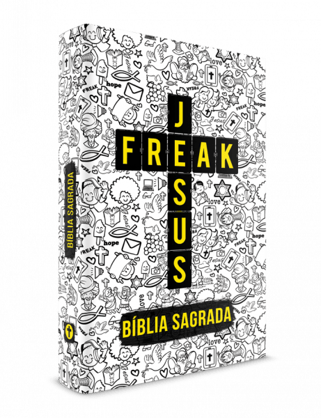 Ficha técnica e caractérísticas do produto Biblia Jesus Freak Nvi - Capa Cartoon - N/a