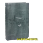 Ficha técnica e caractérísticas do produto Bíblia Judaica Completa Cinza Couro