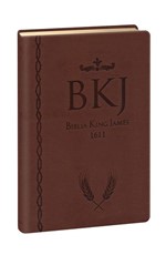 Ficha técnica e caractérísticas do produto Bíblia King James Ultrafina Gigante - Marrom - Bvbooks