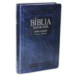 Ficha técnica e caractérísticas do produto Bíblia Letra Gigante Edição Especial Azul Nobre com Índice - Ra