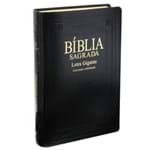 Ficha técnica e caractérísticas do produto Bíblia Letra Gigante Edição Especial Preta com Dourado com Índice - Ra