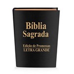 Ficha técnica e caractérísticas do produto Biblia Letra Grande Luxo Preta