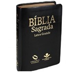Ficha técnica e caractérísticas do produto Biblia Nova Almeida Atualizada Letra Grande - Capa Preta -Sbb