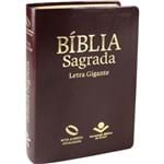Ficha técnica e caractérísticas do produto Bíblia Nova Almeida Atualizada Média Letra Gigante - Luxo Marrom Nobre