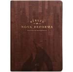 Ficha técnica e caractérísticas do produto Bíblia Nova Reforma Estudo e Referência Marrom Texturizado Capa PU