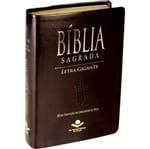 Ficha técnica e caractérísticas do produto Bíblia NTLH Letra Gigante Luxo com Índice Marrom Escuro