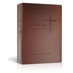 Ficha técnica e caractérísticas do produto Bíblia Nvi Letra Extra Gigante - Capa Pu Marrom