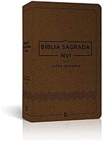 Ficha técnica e caractérísticas do produto Bíblia Nvi Letra Gigante - Luxo Marrom - Vida