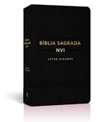 Ficha técnica e caractérísticas do produto Bíblia Nvi Letra Gigante - Luxo Preta - Vida
