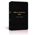 Ficha técnica e caractérísticas do produto Bíblia Nvi Letra Gigante - Luxo Preta