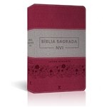 Ficha técnica e caractérísticas do produto Bíblia Nvi - Letra Gigante - Luxo Rosa e Cinza