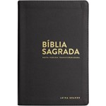 Ficha técnica e caractérísticas do produto Bíblia Nvt Preta Lg Capa Luxo