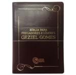 Bíblia para Pregadores e Líderes Geziel Gomes Preta