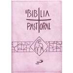 Ficha técnica e caractérísticas do produto Bíblia Paulus - Nova Pastoral - com Zíper Média (Rosa)
