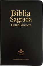 Ficha técnica e caractérísticas do produto Bíblia RC Letra Gigante com Ziper - Sbb