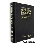 Ficha técnica e caractérísticas do produto Bíblia Rcm Trinitariana Acf - Letra Gigante - Couro Legítimo 3205e