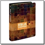 Ficha técnica e caractérísticas do produto Biblia Sag.media-grande C/ N.t. Luxo N.estampada