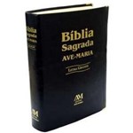 Ficha técnica e caractérísticas do produto Bíblia Sagrada Ave-maria - Grande - Letra Grande