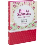 Ficha técnica e caractérísticas do produto Bíblia Sagrada com Harpa Cristã e Letra Grande Florida