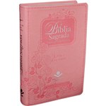 Ficha técnica e caractérísticas do produto Bíblia Sagrada Emborrachada Rc - Letra Gigante com Índice - Rosa