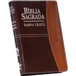 Ficha técnica e caractérísticas do produto Bíblia Sagrada Grande Harpa Cristã Letra Grande Marrom