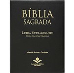 Ficha técnica e caractérísticas do produto Biblia Sagrada - Letra Extragigante - Capa Preta