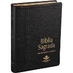 Ficha técnica e caractérísticas do produto Bíblia Sagrada Letra Extragigante Em Couro Legítimo