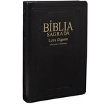 Ficha técnica e caractérísticas do produto Biblia Sagrada Letra Gigante - Capa Preta - Sbb