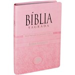 Ficha técnica e caractérísticas do produto Biblia Sagrada Letra Gigante Ntlh Capa Luxo Rosa Claro com Indice Lateral