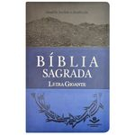 Ficha técnica e caractérísticas do produto Bíblia Sagrada Letra Gigante - Revista e Atualizada - Luxo Azul