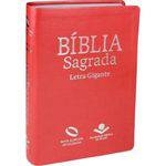 Biblia Sagrada Letra Gigante Vermelha