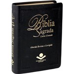Ficha técnica e caractérísticas do produto Bíblia Sagrada Letra Grande Capa Preta - Sbb